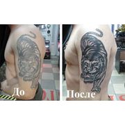 Реставрация татуировок фотография
