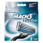 Сменные лезвия Gillette Mach3 Turbo 8шт фото