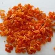 Морковь сушеная дробленая, морковь соломка Китай фото