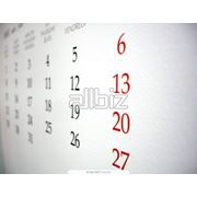 Печать настенных календарей фото