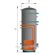 Бойлер горячего водоснабжения с нижним спиральным теплообменником, 850 литров