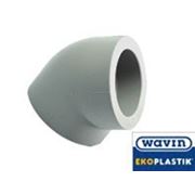 WAVIN Ekoplastik Угольник 45°PN50 фото