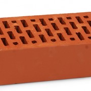 Кирпич керамический лицевой полуторный М-150 Красный гладкий фото