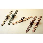 Ручка-кнопка с фигурной накладкой ручка-ключ с фигурной накладкой фото