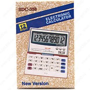 Электронный калькулятор SDC-358 12 разрядный