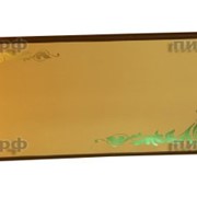 Инфракрасный зеркальный обогреватель Пион с подсветкой фото
