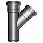 Тройник внутренней канализации Ostendorf, 110х110х ( 45°, 67° 87°),