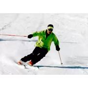 Катание на лыжах фото