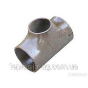 Тройник стальной переходной 89*4/57*3 фото