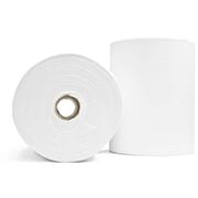 Бумажные полотенца ALBA Jumbo Эконом 100м для кухни двухслойные рулонные фото