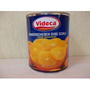 Апельсины консервированные кольцами Videca фото