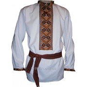 Мужская рубашка - ручная вышивка (00121) фото