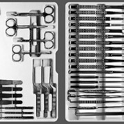 Набор инструментов для костно-пластических операций фото