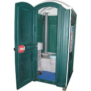 Туалет-кабинка мобильная “ЛЮКС“ фото