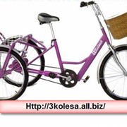 Велосипед трехколесный КОМФОРТ-МИНИ розовый фото