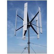 Пятилопастные вертикальные ветрогенераторы VAWT с рядом мощностей 1/1.5 и 5/7 кВт на 48 В фото