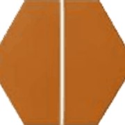 Плитка кислотоупорная шестигранная сторона, 115х115х20 мм