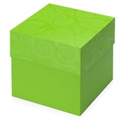Подарочная коробка Древо жизни, зеленое яблоко фото