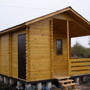 Строительство деревянных дачных домов, недорого фото