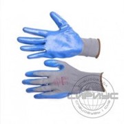 Перчатки НейпНит р.S,M,L,XL нейлон и нитрил синий,13-й класс вязки