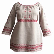 Платье-вышиванка женское 96, платье в украинском стиле, пошив, вышивка, доставка фото