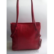 Женская сумка кожаная Красный