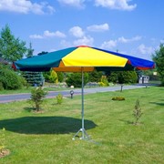 Зонт большой садовый GraLech, стальной каркас фотография