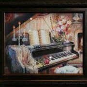 Картина Творческий вечер с кристаллами Swarovski (1436) фото