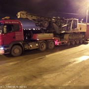 Аренда Услуги Трал ТверьСтройМаш+Тягач Scania 40т фото