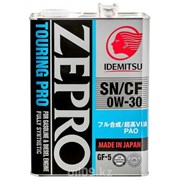 Синтетическое моторное масло Idemitsu Zepro 0W-30 фото