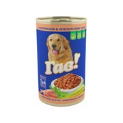 Консерва для собак с кроликом в аппетитном соусе 1,24 кг - ГАВ фотография