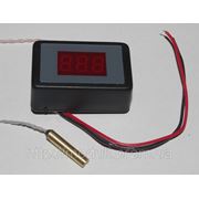 Термометр электронный Т-0,36A в корпусе (красный) фото