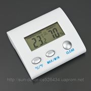 Гигрометр + термометр электронный фото