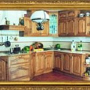 Комплект мебели для кухни (кухни деревянные в комплекте)