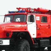 Автоцистерна пожарная АЦ-4,0-40 на шасси Урал-5557 фото