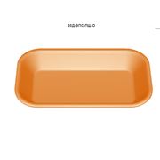 Лоток из пенопласта 30Д-ВПС-ПЩ-О. Цвет: оранжевый фотография