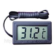 Цифровой термометр градусник с LCD выносной датчик фото