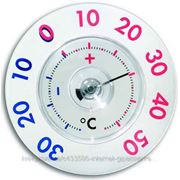 Термометр оконный TFA, на присоске, пластик, d=130 мм (146014) фото