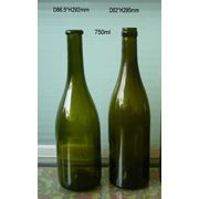 Бутылки стеклянные винные фото