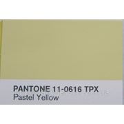 Ткань Футер c начесом (pastel yellow) Pantone 11-0616TPX фото