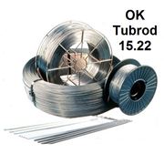 Порошковые проволоки для полуавтоматической сварки легированных высокопрочных и теплоустойчивых сталей OK Tubrod 15.22 фото