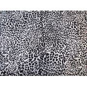 Трикотаж вискозный Леопард (серый) (арт. 05587) фото