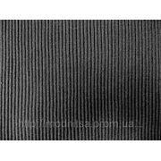 Трикотаж Пальяно резинка (черный) (арт. а05210) фото