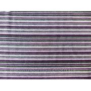 Трикотаж Шелк (фиолетовая полоса) (арт. а05265) фото