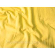 Трикотаж вискозный (желтый) фото
