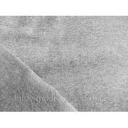 Футер трехнитка на флисе (св. серый) меланж фотография