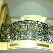 Балконы кованые (Киев), кованые ограждения балконов, решетки на балкон кованые, кованые перила на балкон, художественная ковка. фото
