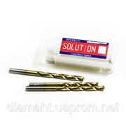 Сверло по металлу SOLUTION с титановым напылением 9.5х81х125 фото