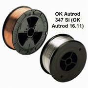 Проволоки сплошного сечения для полуавтоматической сварки в среде защитных газов нержавеющих и жаростойких сталей OK Autrod 347 Si (OK Autrod 16.11)