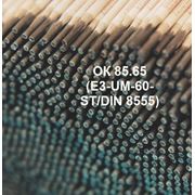 Электроды для наплавки и ремонта деталей из марганцовистых инструментальных и теплоустойчивых сталей ОК 85.65 (E 3 -UM -60 -ST/ DIN 8555) фотография